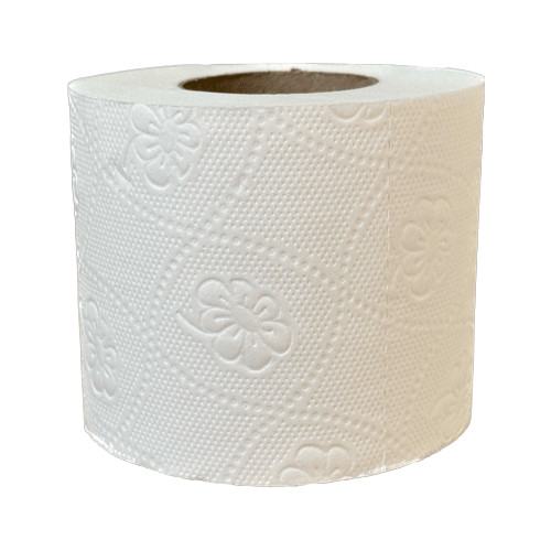 Toilettenpapier 2-lagig 136 Blatt 48 Rollen für diverse Einrichtungen Palettenware